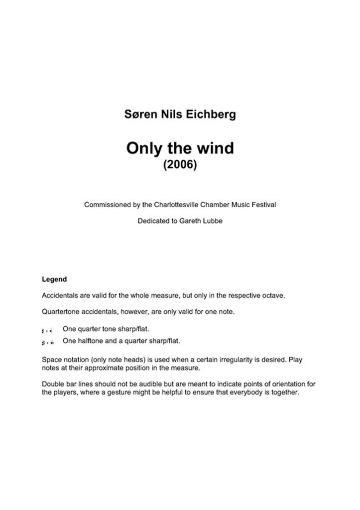 Only The Wind